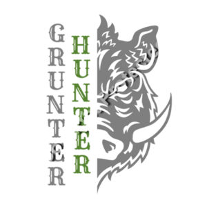 Grunter Hunter Beer Mug Design