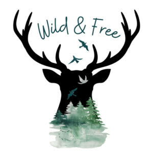 Wild and Free Travel mug Design