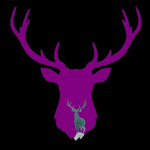 Inner Strength Stag (purple) Design