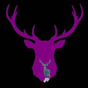 Inner Strength Stag (purple) Mug Design
