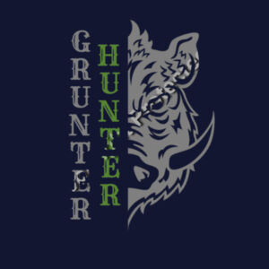 Grunter Hunter Kids Tee Design