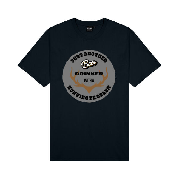 Just another Beer Drinker with a Hunting problem Tee Thumbnail