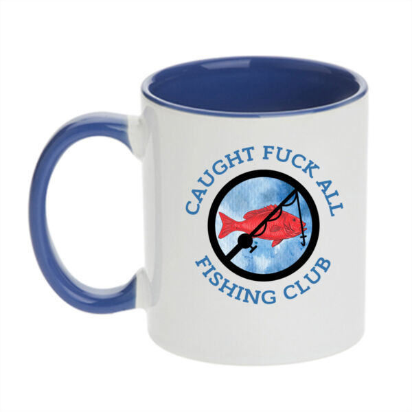 Caught Fuck all Fishing Club Mug Thumbnail
