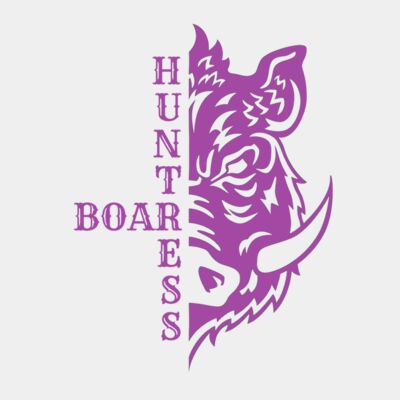 Boar Huntress  purple  transp Thumbnail